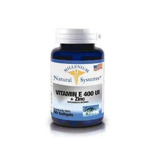 VITAMIN E 400 UI  ZINC X 60 CAP SYSTEM