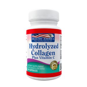 HYDROLYZED COLLAGEN 1500  60 CAP HEALTHY AMERICA