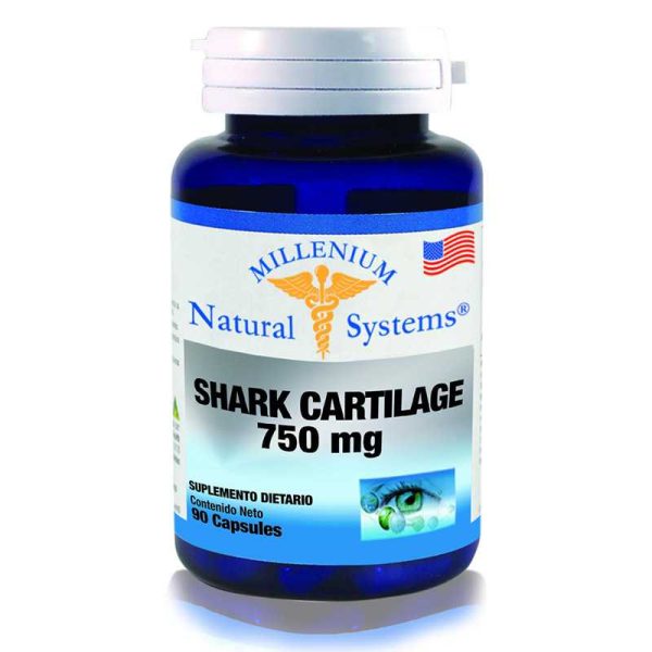 SHARK CARTILAGE (CARTILAGO DE TIBURON) 750MG X 90 CAP SYSTEM